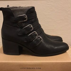 IOB Lucky Loreniah booties - WORN ONCE!